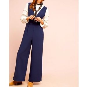NWT Anthropologie Columnist Jumpsuit
